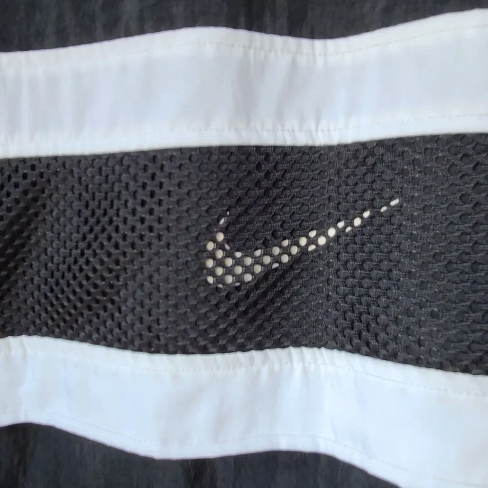 Vintage Nike Wake Forest University Men's Soccer Jacket Black Mesh L USA Large